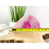 PINK Agate Geode 4 lbs 10 oz Bookend | Pink Geode Bookend | Crystal Bookend | Great Gift.