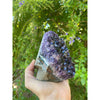 Raw Amethyst Base 2 lbs 11 oz | Purple amethyst | Amethyst base | Great gift.