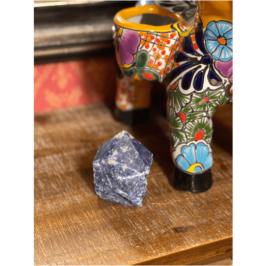 Sodalite Point | Top Polished | Power Point.