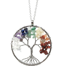  Tree of life necklace (rainbow).