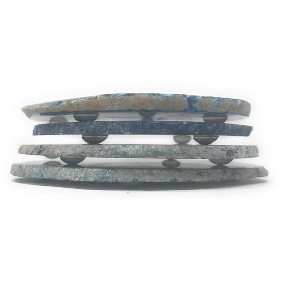 Blue Tone Agate Slice Coasters | Agate Drink & Barware | Home Decor.