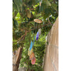 Bohemian 7 Chakra Agate Wind Chime Hanger |  Wood Crystal Garland.