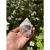 Chevron Amethyst Crystal Point | Top Polished | Power Point.