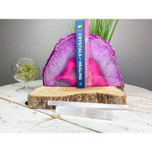  Pink 11 lbs 5oz Agate bookend | Extra large Geode Crystal Bookend | Geode bookend | Crystal Agate bookend | Great gift.