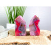 PINK Agate Geode 4 lbs 3 oz Bookend | Pink Geode Bookend | Crystal Bookend | Great Gift.
