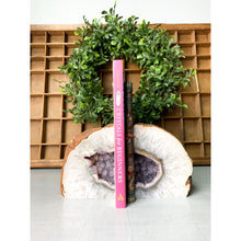  Purple Agate Geode 5 lbs 11 oz Bookend | Purple Geode Bookend | Crystal Bookend | Great Gift.