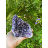 Raw (Large) Amethyst Base 1.75 to 2.1 lbs | Purple large amethyst | Amethyst base | Great gift.