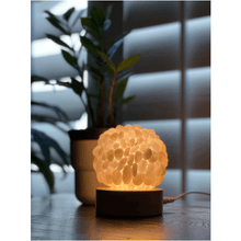  Rose Quartz Tumbled Stone Crystal Lamp | Home Decor | Great Gift.