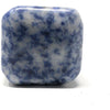 Sodalite Blue and White Spot Natural Stone Square Knob.