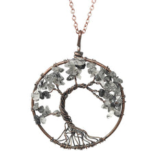 Tree of life necklace (black).