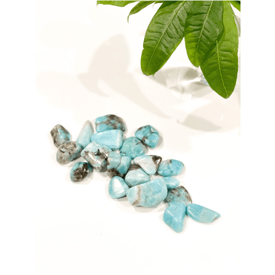 Turquoise Tumbled Stone | Small Tumbled Gemstone.